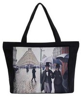 Jours de pluie � Paris d�apr�s Caillebotte